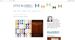 Desktop Screenshot of littlebluebell.com